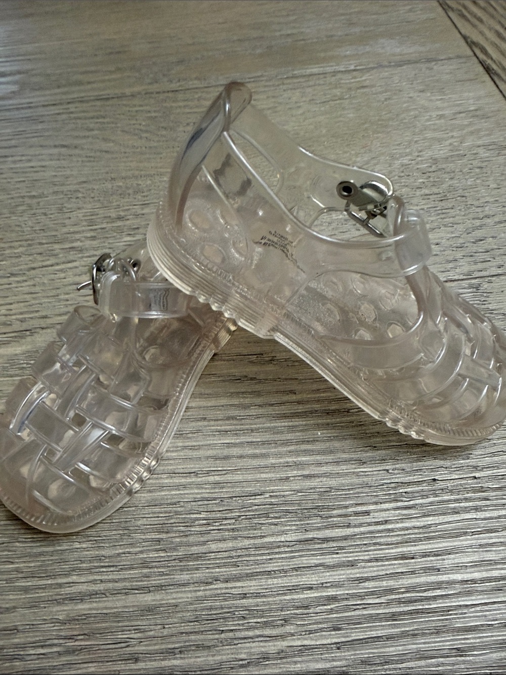 Baby GAP - 7 - Clear Jelly Sandals for Women - Transparent
